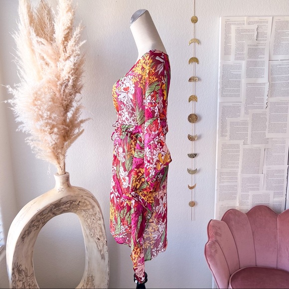 BCA by Rebecca Virtue Floral Tunic Swimsuit Coverup - Picture 7 of 12